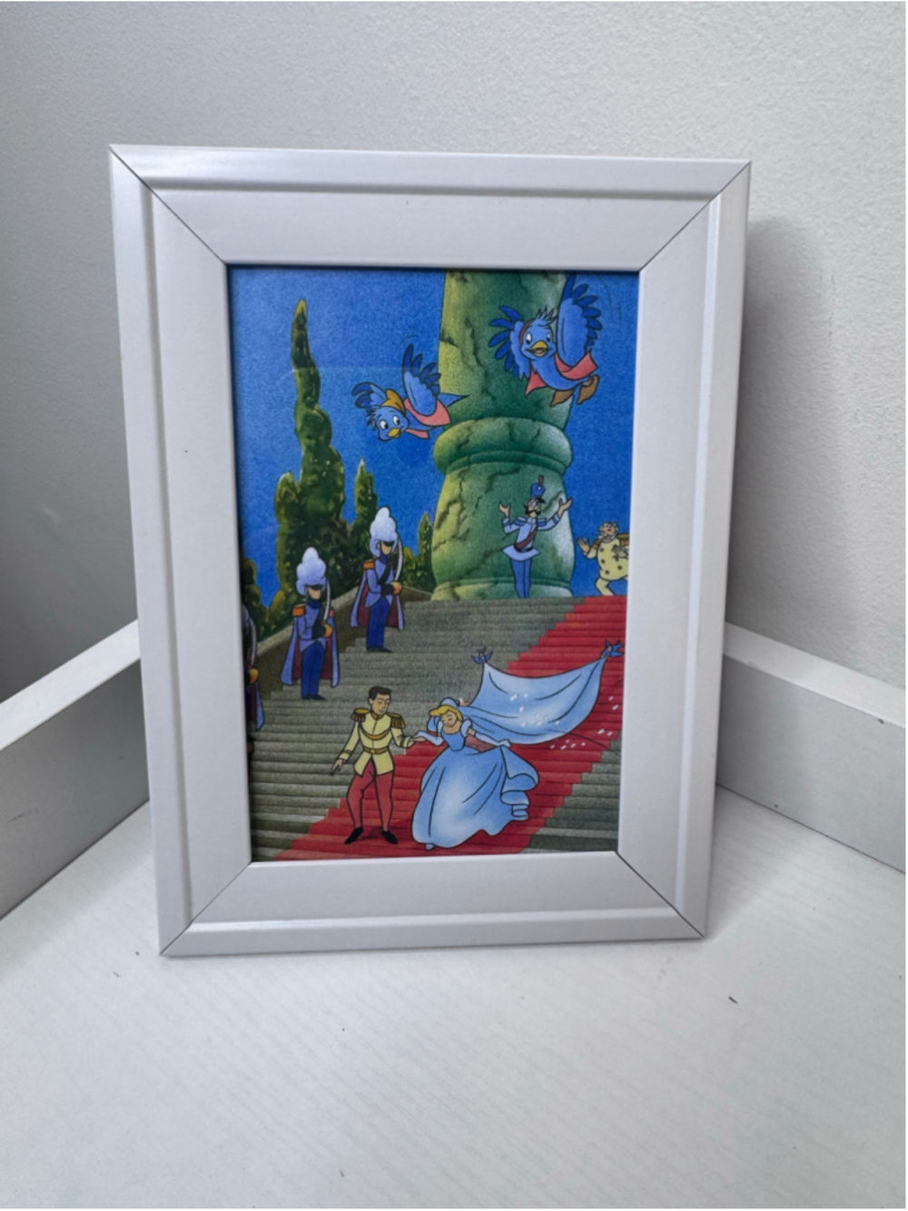 Disney Cinderella Weddijg Picture Frame One Size White